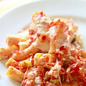 ZITI WITH PINK SAUCE
